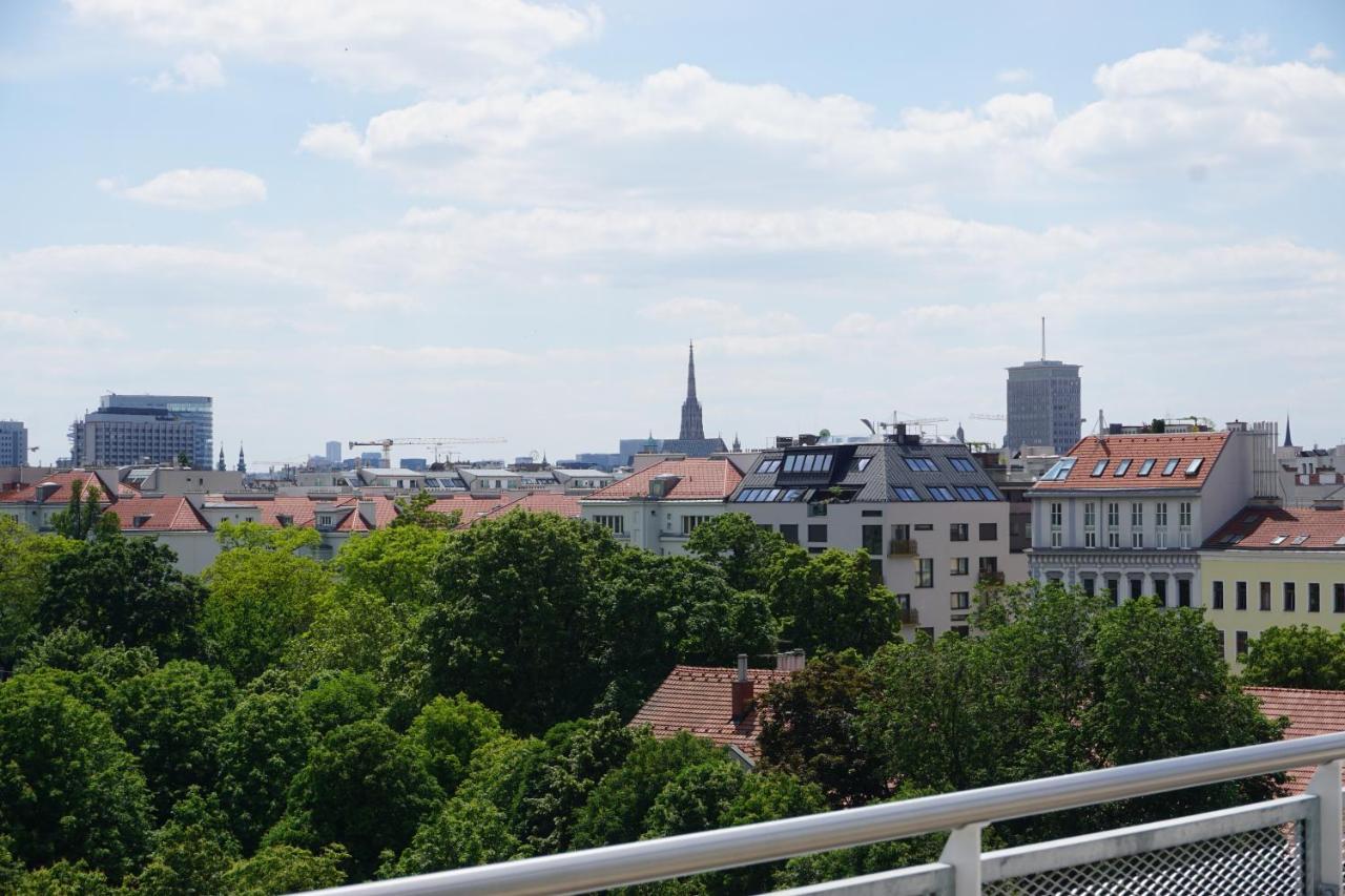 Augartenblick Penthauscombo 15/16 - Blick Zum Riesenrad Daire Viyana Dış mekan fotoğraf