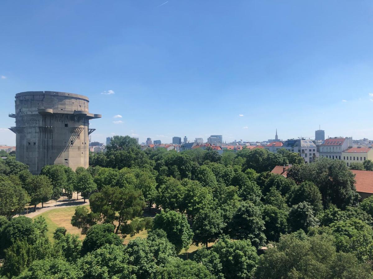 Augartenblick Penthauscombo 15/16 - Blick Zum Riesenrad Daire Viyana Dış mekan fotoğraf