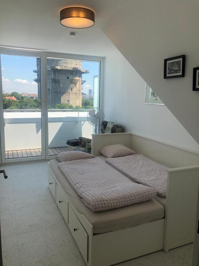 Augartenblick Penthauscombo 15/16 - Blick Zum Riesenrad Daire Viyana Dış mekan fotoğraf